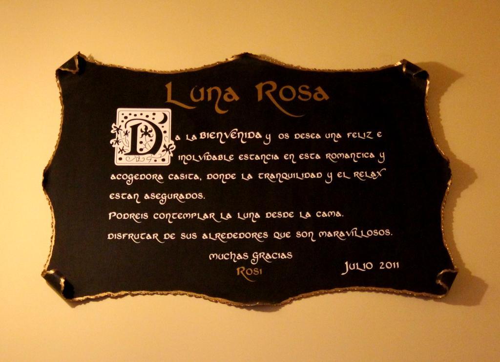 Casa Rural Luna Rosa Ланчарехо Экстерьер фото